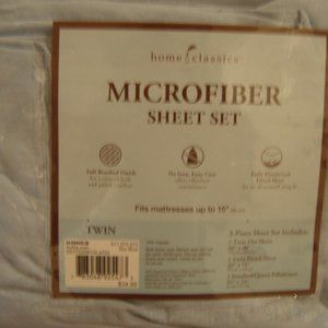 New Home Classics Twin Sheet Set